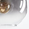 Ripoll Lámparas suspendidas, Luminarias esféricas, Lámparas colgantes Transparente, Ahumado, 8 luces