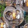 Ripoll Lámparas suspendidas, Luminarias esféricas, Lámparas colgantes Transparente, Ahumado, 8 luces