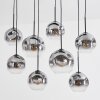 Ripoll Lámparas suspendidas, Luminarias esféricas, Lámparas colgantes Transparente, Ahumado, 8 luces