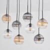 Koyoto Lámparas suspendidas, Luminarias esféricas, Lámparas colgantes Colores ámbar, Transparente, Ahumado, 8 luces
