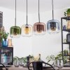 Lauden Lámparas suspendidas, Lámparas colgantes Colores ámbar, Azul, Verde, Transparente, Color cobre, 4 luces