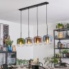 Lauden Lámparas suspendidas, Lámparas colgantes Azul, Verde, Transparente, Color cobre, Ahumado, 4 luces