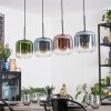 Lauden Lámparas suspendidas, Lámparas colgantes Azul, Verde, Transparente, Color cobre, 4 luces