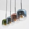 Lauden Lámparas suspendidas, Lámparas colgantes Azul, Verde, Transparente, Color cobre, 4 luces