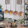Lauden Lámparas suspendidas, Lámparas colgantes Transparente, Color cobre, 4 luces