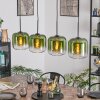 Lauden Lámparas suspendidas, Lámparas colgantes Verde, Transparente, 4 luces