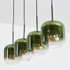 Lauden Lámparas suspendidas, Lámparas colgantes Verde, Transparente, 4 luces