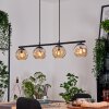 Ripoll Lámparas suspendidas, Luminarias esféricas, Lámparas colgantes Colores ámbar, 4 luces