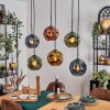 Ripoll Lámparas suspendidas, Luminarias esféricas, Lámparas colgantes Azul, dorado, Verde, Color cobre, 6 luces