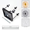 Gastor Plafones, Luminarias esféricas Colores ámbar, Transparente, Ahumado, 5 luces
