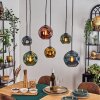 Ripoll Lámparas suspendidas, Luminarias esféricas, Lámparas colgantes Azul, dorado, Verde, Color cobre, 6 luces