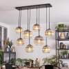 Koyoto Lámparas suspendidas, Luminarias esféricas, Lámparas colgantes Transparente, Ahumado, 8 luces