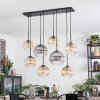Koyoto Lámparas suspendidas, Luminarias esféricas, Lámparas colgantes Colores ámbar, Transparente, Ahumado, 8 luces