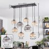 Koyoto Lámparas suspendidas, Luminarias esféricas, Lámparas colgantes Colores ámbar, Transparente, Ahumado, 8 luces