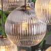 Koyoto Lámparas suspendidas, Luminarias esféricas, Lámparas colgantes Colores ámbar, Transparente, Ahumado, 8 luces