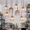 Koyoto Lámparas suspendidas, Luminarias esféricas, Lámparas colgantes Colores ámbar, Transparente, Ahumado, 8 luces
