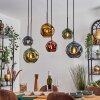 Ripoll Lámparas suspendidas, Luminarias esféricas, Lámparas colgantes Azul, dorado, Verde, Color cobre, 6 luces