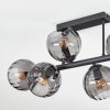 Koyoto Plafones, Luminarias esféricas Ahumado, 6 luces