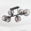 Koyoto Plafones, Luminarias esféricas Ahumado, 6 luces