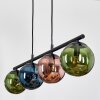 Gastor Lámparas suspendidas, Luminarias esféricas, Lámparas colgantes Azul, Verde, Color cobre, 4 luces