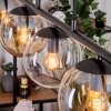 Gastor Lámparas suspendidas, Luminarias esféricas, Lámparas colgantes Colores ámbar, Transparente, Ahumado, 5 luces