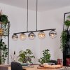 Gastor Lámparas suspendidas, Luminarias esféricas, Lámparas colgantes Colores ámbar, Transparente, Ahumado, 5 luces