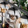 Gastor Lámparas suspendidas, Luminarias esféricas, Lámparas colgantes Colores ámbar, Transparente, Ahumado, 5 luces