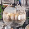 Koyoto Lámparas suspendidas, Luminarias esféricas, Lámparas colgantes Colores ámbar, Transparente, Ahumado, 8 luces