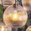 Koyoto Lámparas suspendidas, Luminarias esféricas, Lámparas colgantes Colores ámbar, Transparente, Ahumado, 8 luces