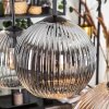 Koyoto Lámparas suspendidas, Luminarias esféricas, Lámparas colgantes Colores ámbar, Transparente, Ahumado, 6 luces