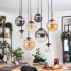 Gastor Lámparas suspendidas, Luminarias esféricas, Lámparas colgantes Colores ámbar, Transparente, Ahumado, 8 luces