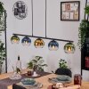 Koyoto Lámparas suspendidas, Luminarias esféricas, Lámparas colgantes Azul, dorado, Verde, Transparente, 5 luces