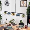 Koyoto Lámparas suspendidas, Luminarias esféricas, Lámparas colgantes Azul, dorado, Verde, Transparente, 5 luces