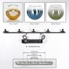 Koyoto Lámparas suspendidas, Luminarias esféricas, Lámparas colgantes Azul, dorado, Verde, Transparente, 5 luces