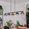 Koyoto Lámparas suspendidas, Luminarias esféricas, Lámparas colgantes Azul, dorado, Verde, Transparente, 5 luces