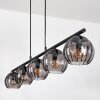 Koyoto Lámparas suspendidas, Luminarias esféricas, Lámparas colgantes Ahumado, 5 luces