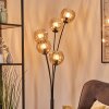 Koyoto Luminarias esféricas, Lámpara de pie Colores ámbar, 5 luces