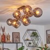 Koyoto Plafones, Luminarias esféricas Ahumado, 10 luces