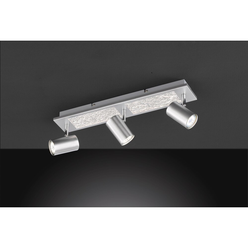 Wofi Bali Lámpara de Techo LED Níquel-mate, 3 luces main product photo