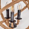 Sinquil Lámpara Colgante Negro, 3 luces