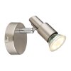 Lámparas Globo Lighting Kinley Plafones Cromo, Níquel-mate, 1 luz