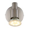 Lámparas Globo Lighting Kinley Plafones Cromo, Níquel-mate, 1 luz