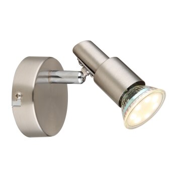 Lámparas Globo Lighting Kinley Plafones Cromo, Níquel-mate, 1 luz