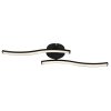 Lámparas Globo Lighting Eloise Plafones LED Negro, 1 luz