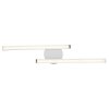 Lámparas Globo Lighting Eloise Plafones LED Cromo, Blanca, 1 luz