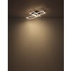 Lámparas Globo Lighting Sapena Plafones LED Gris, Negro, 1 luz