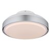 Lámparas Globo Lighting Carney lámpara ventilador de techo LED Blanca, 1 luz, Mando a distancia