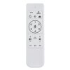 Lámparas Globo Lighting Carney lámpara ventilador de techo LED Blanca, 1 luz, Mando a distancia