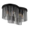 Lámparas Globo Lighting Gorley Plafones Negro, 6 luces