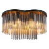 Lámparas Globo Lighting Gorley Plafones Negro, 6 luces